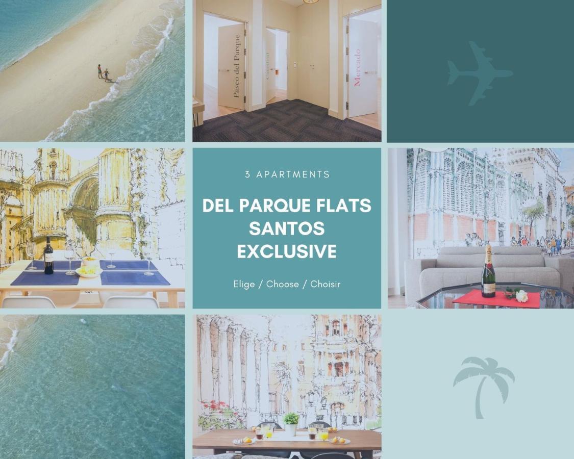 Del Parque Flats Santos Exclusive Lägenhet Málaga Exteriör bild